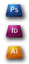 Adobe Photoshop, Indesign, Illustrator PDF/X