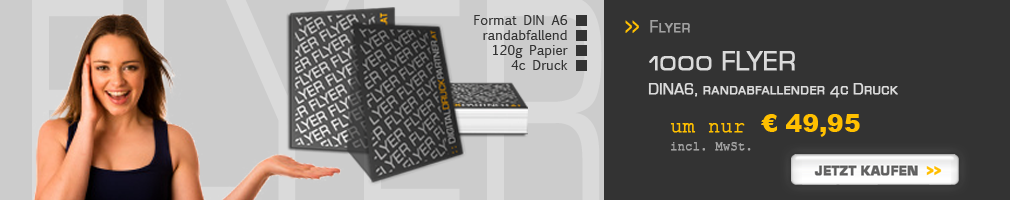Flyer DIN A6 1000 Stck